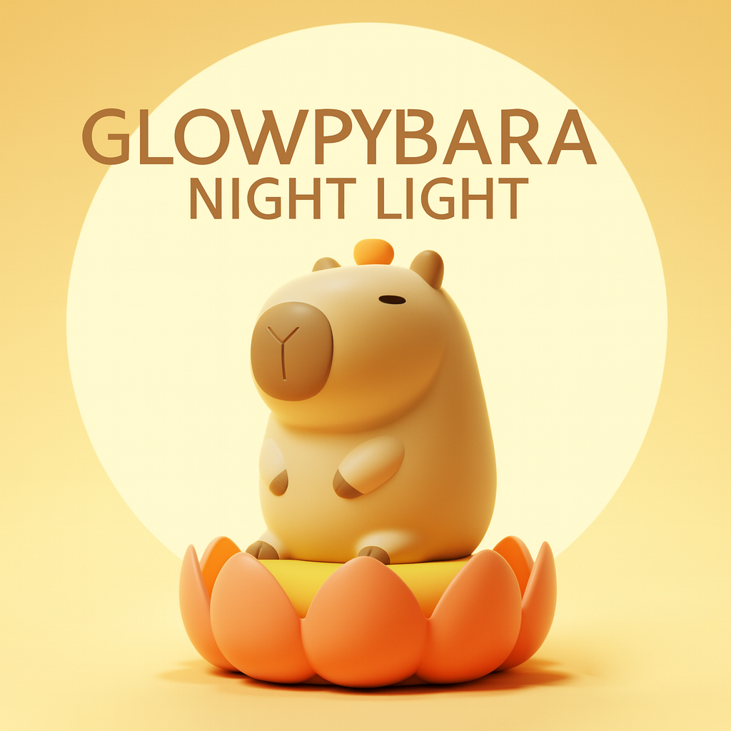 Glowpybara Squishy Night Light