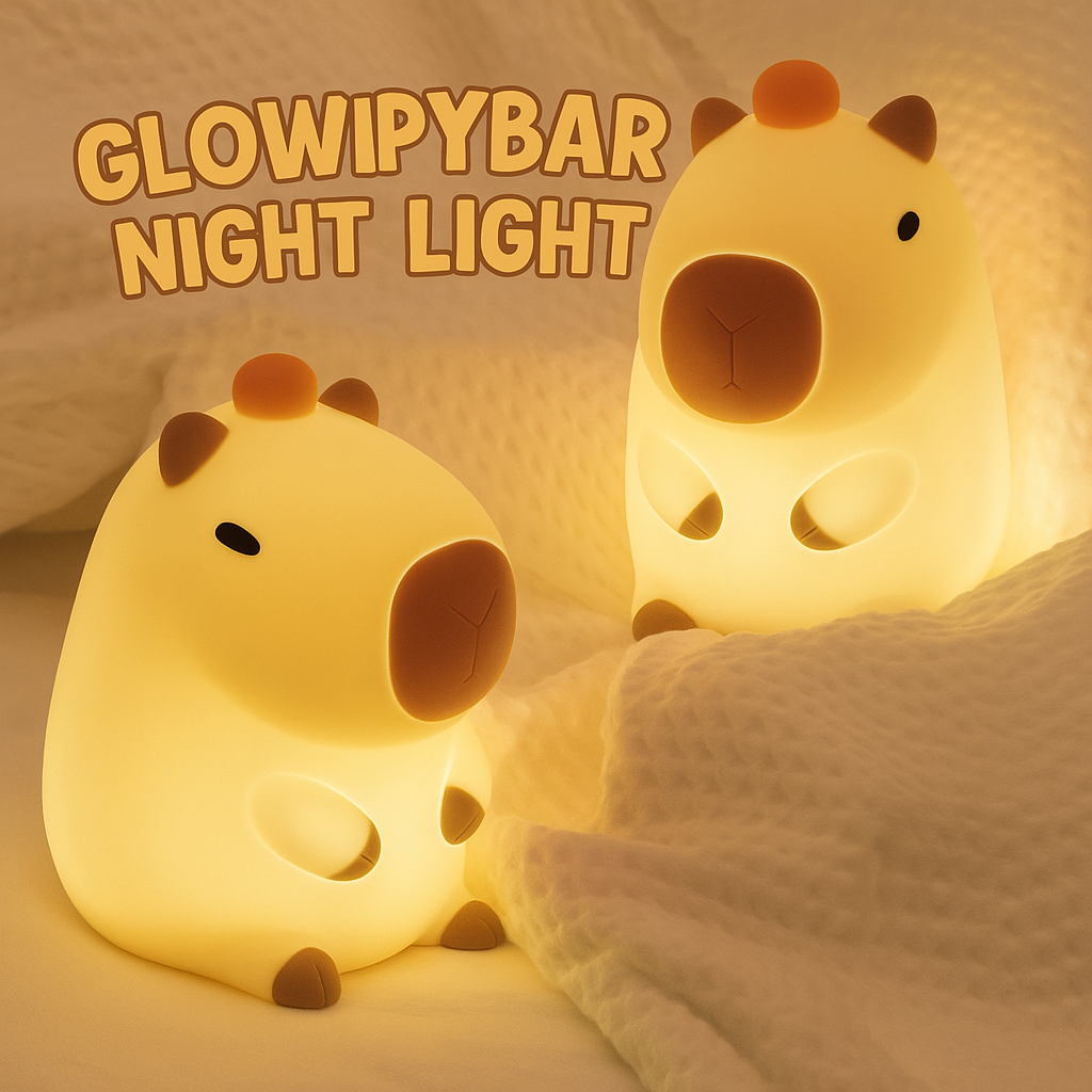 Glowpybara Squishy Night Light