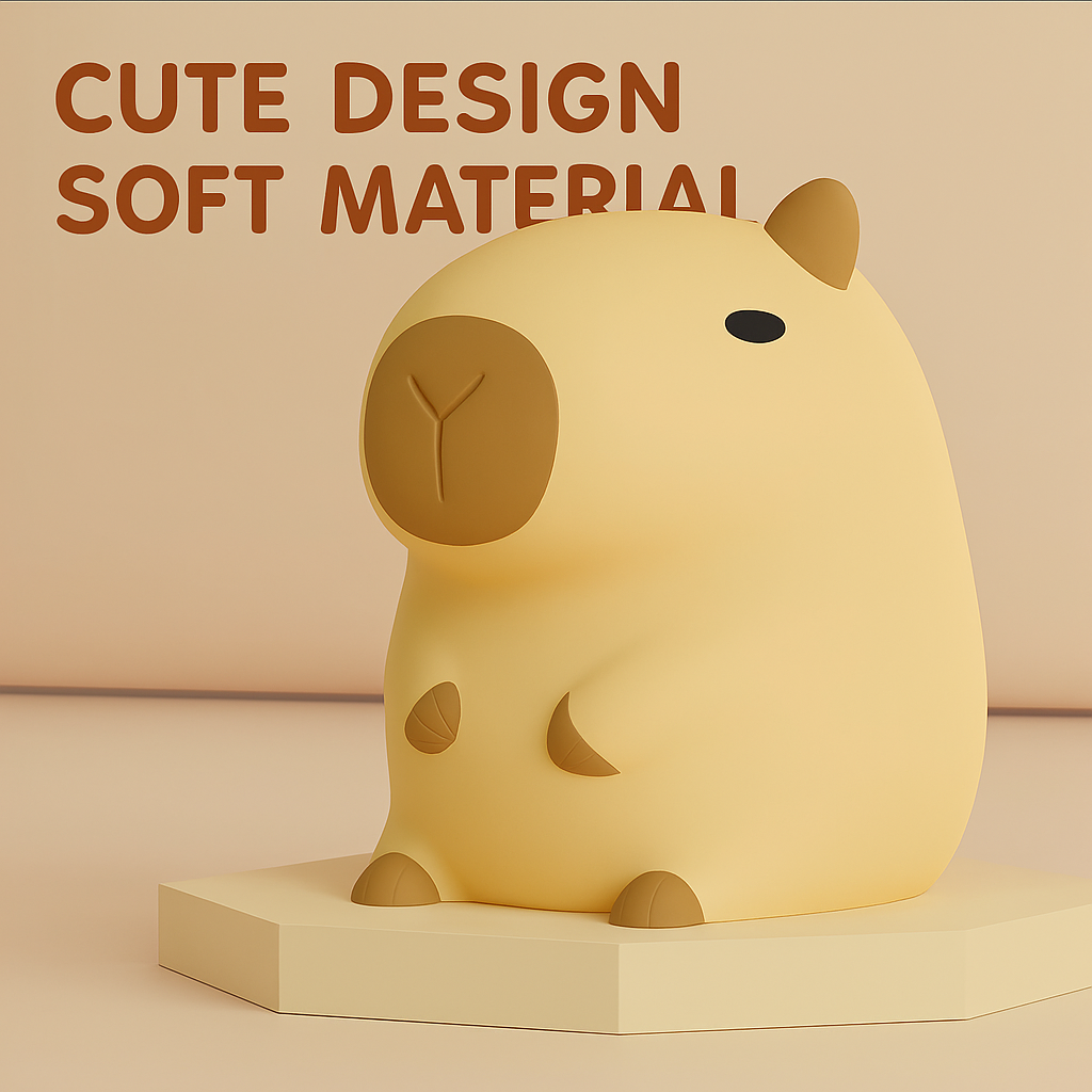 Glowpybara Squishy Night Light